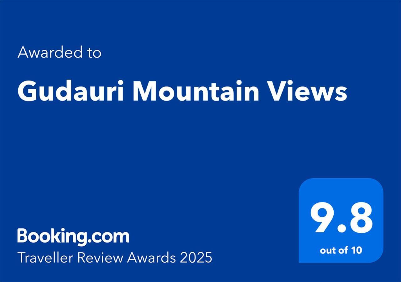 Gudauri Mountain Views 아파트 외부 사진